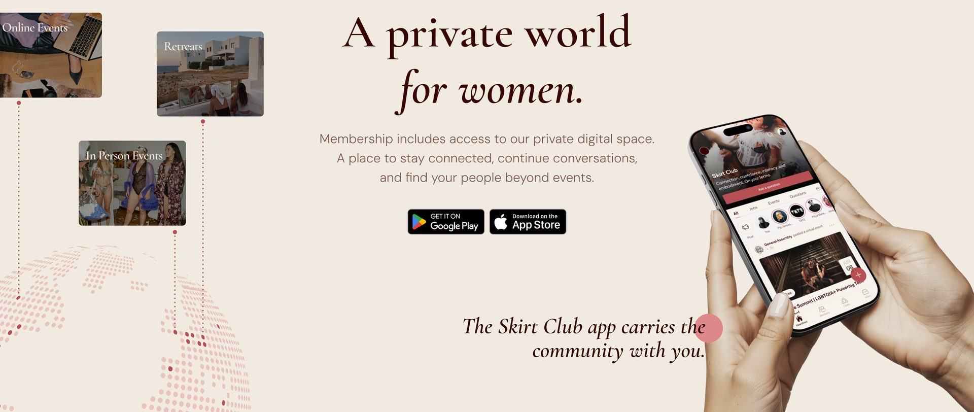 A private world for women